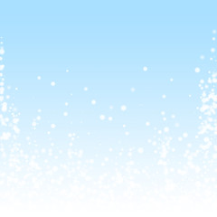 Beautiful falling snow Christmas background. Subtl