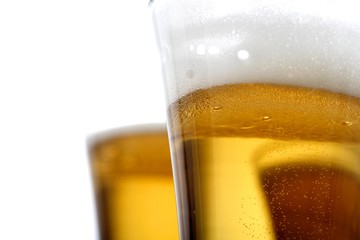 Pint of beer - studio shot