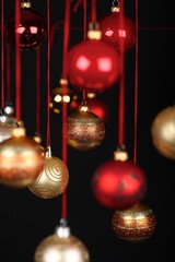 Christmass bauble - studio shot