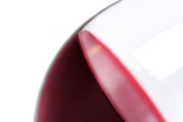 Close-up of glass with red wine