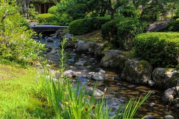 Fototapeta na wymiar 【日本】日本の庭園