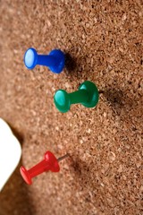 Cork board - close up