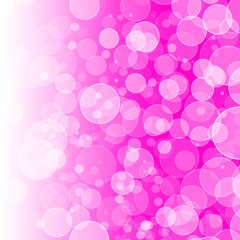 Luxury pink blur abstract background with bokeh lights.