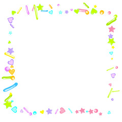 Sprinkles grainy. Cupcake dessert bakery confetti