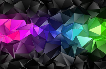 Abstract Low-Poly background. triangulated texture. Design 3d. Polygonal geometrical pattern. Triangular modern style