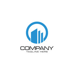 Building Construction Real Estate Logo Template Vector Icon