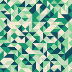 Pattern with random colored Diamonds Generative Art background illustration