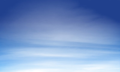 Obraz premium Background of blue sky and white clouds