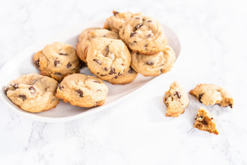 Baking cookies