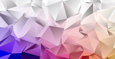 Abstract Low-Poly background. triangulated texture. Design 3d. Polygonal geometrical pattern. Triangular modern style