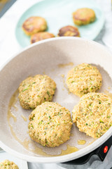 Zucchini cakes