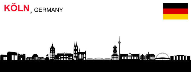 K&ouml;ln Skyline