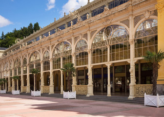 Fototapeta premium Colonnade in Marianske Lazne. Czech Republic