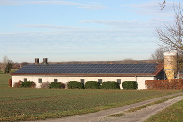 Natur und Technologie durch Photovoltaik