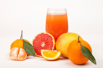 vitamin c , orange and grapefruit juice 
