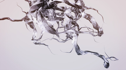 Abstract Art • DYSTOPISCHE ÄSTHETIK“ [N°059] • Fraktale Grafik Serie ⁞ 3D Illustration © Jacqueline Weber