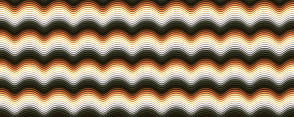 seamless wavy coffee milk pattern background