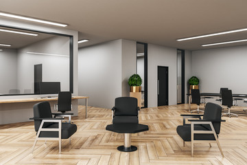 Modern coworking office