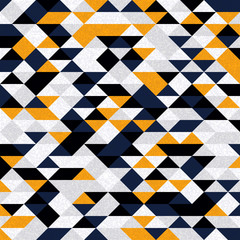 Pattern with random colored Diamonds Generative Art background illustration