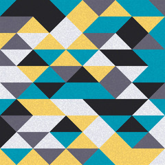 Pattern with random colored Diamonds Generative Art background illustration