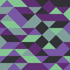 Pattern with random colored Diamonds Generative Art background illustration