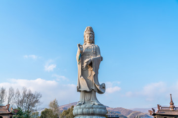 Fototapeta premium Guanyin bodhisattva statue