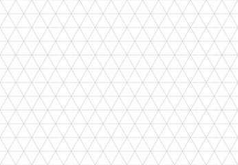 Nahtloses Muster des abstrakten Dreiecks. Strichvektorhintergrund. Grafikdesign mit dünnem Umriss