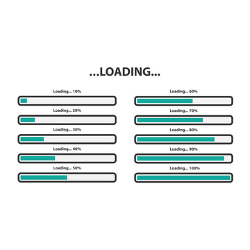 Image icon - vector Loading download and upload