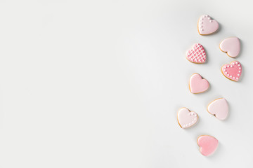 Valentine day cookies