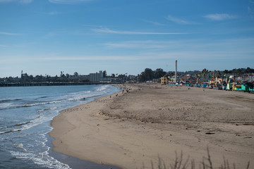 Santa Cruz Beach landscape