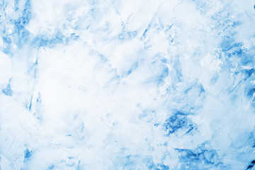 White and blue marble texture abstract background.