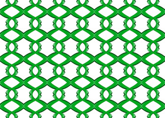 Seamless geometric pattern design illustration. Background texture. Used gradient in green, white colors.