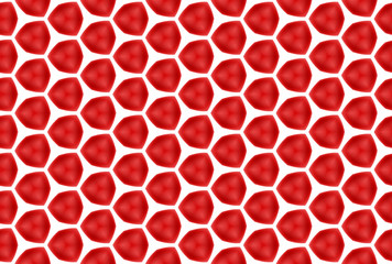 Seamless geometric pattern design illustration. Background texture. Used gradient in red, white colors.