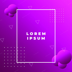Fototapeta premium Abstract Minimal Geometric Vector Multicolored Background With Shadow, dots and lines. Dynamic shapes composition. Eps 10 vector
