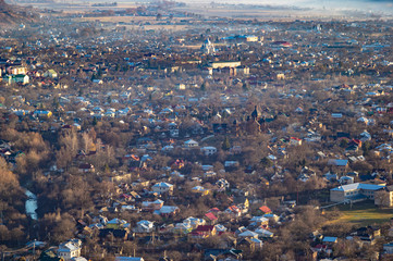 A small town in the Carpathians