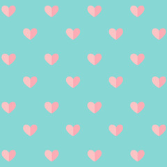 Hearts background, Valentine's day pattern