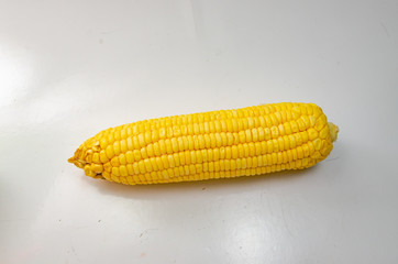corn isolated on white background. 