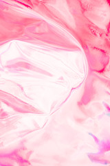 Blur colorful blue futuristic abstract holographic background feel like funky fantasy fashion.