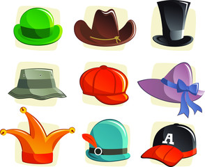 hats set