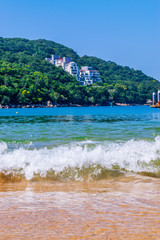 Beautiful Majahua's beach in Acapulco