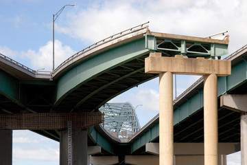 Interstate Unfinished Memphis, Tennessee, USA