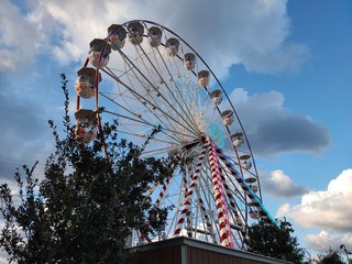Xmas round wheel 