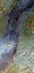 supernova,  vertical abstract photography of the deserts of Africa from the air, aerial view of...