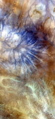my ex in profile,  vertical abstract photography of the deserts of Africa from the air, aerial view...
