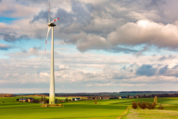 Wind turbine for power generation