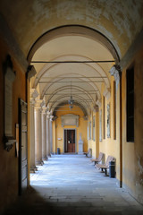 Fototapeta na wymiar UNIVERSITY OF PAVIA IN ITALY