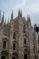 Fototapeta na wymiar milan cathedral , Duomo di Milano