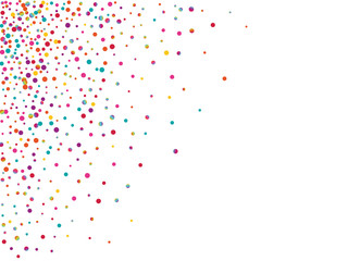 Green Independence Dot Illustration. Yellow Fun Shine Backdrop. Christmas Banner. Carnival Color Invitation.