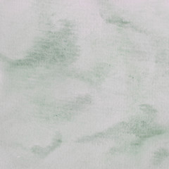 Watercolor background green and dusty lilac