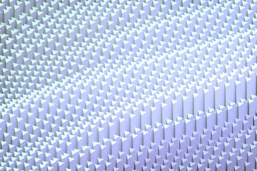 Fototapeta premium Illustrations of colorful shapes, geometric for graphic design or wallpapers. 3D render.